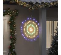 vidaXL Christmas Starburst Lights 140 LEDs 8 pcs Multicolour 17 cm, Multi