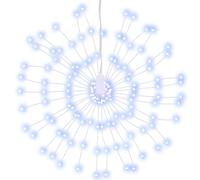 Christmas Starburst Lights Pre Lit Xmas Fairy Light 140 LEDs 8 pcs vidaXL