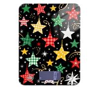 Christmas Stars Keto food scale cute 11lb/0.18oz, 5kg/5g LCD Display digital kitchen scale with 4 unit for Dieting Dieting pesa digital para alimentos