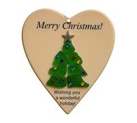 Christmas Stereoscopic Vision Birth Blessing Pendant Effect Birth Car Hanging Ornaments