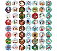 Christmas Stickers,504 PCS Christmas Stickers Labels,Snowman, Elf,Bells,Snow,Reindeer,Xmas Kids Stickers Decals for Crafts Decorations&Christmas Party Supplies