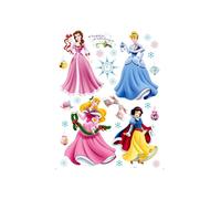 Christmas Stickers - DISNEY - Princess - 4 Giant Stickers - Multicolor - Wall Decoration