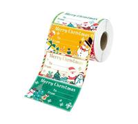 Christmas Stickers for Envelopes, Sticker, and Fun | Winter Adhesive Labels, for Bread Bags, Greeting Cards, Crafts, Wall Labels, Journal, Bottle