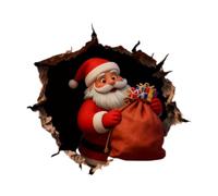 Christmas Stickers for Removable Walls - Removable Adhesive Poster | Christmas Wall Decorations, for Refrigerator Workstation Home Winter Party Bathroom Bedroom Kitchen Outdoor Thanksgiving