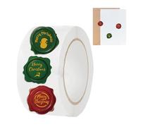 Christmas Stickers for Sealing Envelopes - 500 Pieces Christmas Decals - Sealing Labels For Packaging | For Party Gifts Adults Classroom Office Home Card