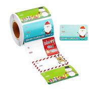 Christmas Stickers | Name Tags For Seasonal , Self Adhesive Gift Packaging Labels - For Family Party DIY Crafts Children Adults Classroom Office Home Gift Wrapping