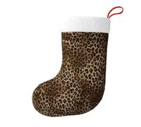 Christmas Stocking Animal Print Leopard Print Hanging Xmas Stockings
