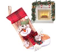 Christmas Stocking Bags - Christmas Socks Candy Bags | Cartoon Christmas Candy Bags, Lovely Dining Table Fireplace Socks, Christmas Packaging Bags for Winter Christmas
