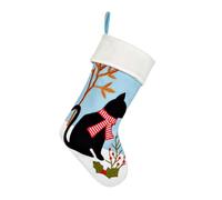 Christmas Stocking Decoration with Pet Theme Rustic Ornament | For Christmas Socks For Kids Women Girl Teen Adults Easter Classroom Fireplace