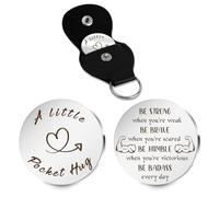Christmas Stocking Fillers - Pocket Hug Token Keepsake Encouragement Gifts For Men & Women - Inspirational Graduation Gifts
