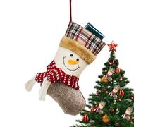 Christmas Stocking for the Family - Sweet Bag Cute Decorations | Christmas Decorations - Ideal for Chocolates, , Fillings, Tree Fireplace Holidays