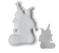 Christmas Stocking Silicone Molds for Epoxy Resin Soap Candy Chocolate Fondant Christmas Decoration Holiday Decoration
