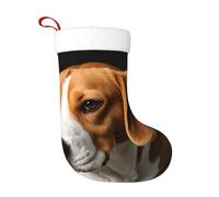 Christmas Stockings 18 Inch Personalized Xmas Large Stocking Cute Beagle Dogs Christmas Stockings Hanging Xmas Stocking for Fireplace