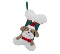 Christmas Stockings For Dogs | Bone Shape Stockings,Puppy Christmas Stocking for Your Beloved Pets, Fireplace Hangable Christmas Decorations