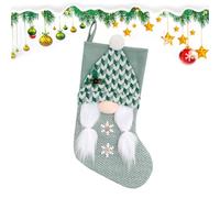 Christmas Stockings, Green Christmas Dwarf Stockings Decoration, Party Ornaments, Festive Confectionery Bags for Coin Pleasure, Toy Improve Your Holiday Bane with These Decoratives