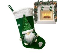 Christmas Stockings | Portable Large Christmas Candy Bags - Merry Christmas Stockings Decorations, Christmas Treat Pouch for Fireplace Christmas Tree