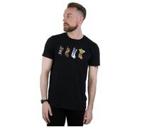 Christmas Stockings T-Shirt Star Wars Black M