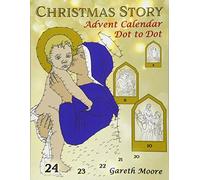 Christmas Story: Advent Calendar Dot to Dot