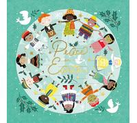 Christmas Story Religious Advent Calendar Card - Children Holding Hands