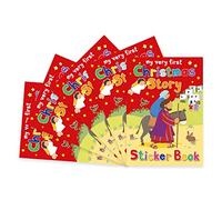 Christmas Story Sticker Book: Pack of 5 (My Very First Sticker Books)