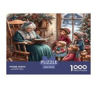 Christmas Story Time Non Fading Material Fun Relaxing Activity, Perfect for Reducing Anxiety And Enjoying Calm Time 70x50cm/1000pcs