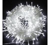 400 Cool White LEDs Multifunction Timer Outdoor String Fairy Lights 40M