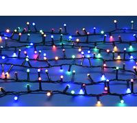 Christmas String Fairy Lights Multifunction Multicolour Outdoor 1500 LED - 37.47m Glow-Worm