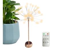 Christmas String Lights, Christmas Decorations Warm Light USB Rechargeable | Wireless Sparkling Fairy Lights - For Party Wedding Indoor Outdoor Banquet Dinner Living Room Bedroom Table