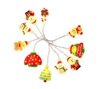 Christmas String Lights Outdoor Decorative Waterproof LED Santa Light