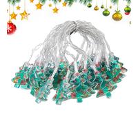 Christmas String Lights Outdoor | Waterproof Battery Operated Ambient Lighting - LED String Lights Christmas Tree Decorations,for Living Room Bedroom Office School Patio Pathway Restaurant Outdoor