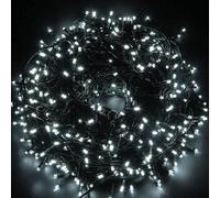Shatchi String Fairy Lights – 1500 Cool White LEDs 150m – Multifunction Timer – Outdoor