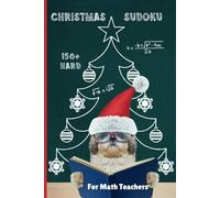 Christmas Sudoku For Math Teachers Hard (Teacher Christmas Gifts)