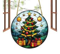Christmas Sun Catcher For - 2D Acrylic Holiday Decorations | Window Decoration Pendant For Owners Interior Decorators Living Room Bedroom Office Wall Entrance Door