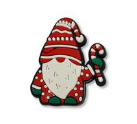 Christmas - Super Cute Lucky Gonk With Candy Cane Croc Charm - Festive Santa