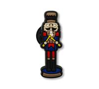 Christmas - Super Cute Nutcracker Soldier Drummer Croc Charm - Festive Santa