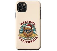 Christmas Surf Bear - Welcome to California Design Case for iPhone 11 Pro Max