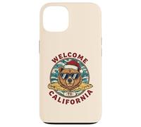 Christmas Surf Bear - Welcome to California Design Case for iPhone 13
