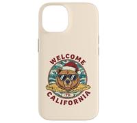 Christmas Surf Bear - Welcome to California Design Case for iPhone 14