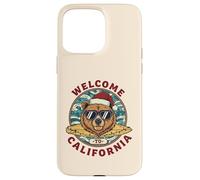 Christmas Surf Bear - Welcome to California Design Case for iPhone 15 Pro Max