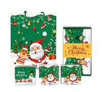 Christmas Surprise Gift Box Explosion, Folding Bouncing Pop-Up Explosion Gift Box，A