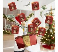 Christmas Surprise Gift Box, Pop Up Money Gift Box - Unique Folding Bouncing Red Envelope, Santa Claus Explosive Money Gift Set for Christmas, Birthday, Anniversary, Valentine, Proposal (12)