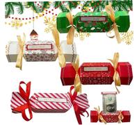 Christmas Surprise Money Pull Pouch, Christmas Cash Holders, DIY Gift Kits for Cash Gifts, Candy Pull Out Money Pouch,Money Cake Pull out Cash Gift (4)