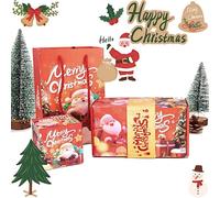 Christmas Surprise Pop-Up Gift Box Set, Christmas Surprise Gift Box Explosion for Money, Money Gift Boxes for Cash Pop-Up (Red-B)