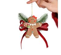 Christmas Suspended Deck with Soft Velutinous Ribbons and Strong Metal Substance for Inside Use Christmas Deck with Greeting Layouts