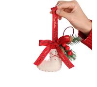 Christmas Suspended Deck with Soft Velutinous Ribbons and Strong Metal Substance for Inside Use Individualized Holiday Greeting Card Set