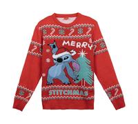 CERDÁ LIFE'S LITTLE MOMENTS Jersey Punto Navideño Stitch Sweater, red, XXL