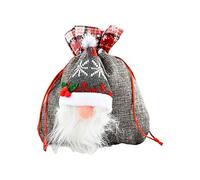 Christmas Swedish Santa Candy Gifts Bags Drawstring Jewelry Packaging New Year Christmas Gnomes Outdoor