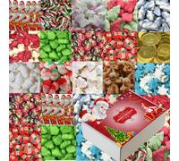 Christmas Sweet Mix Gift Box - Christmas Themed Variety of Pick n Mix Sweets with Merry Christmas Box | VIMIX (3kg)