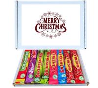 Christmas Sweet Treat Box | Mixed Chew Bars Variety Pack 24 Pack Box Includes 4 Each of Drumstick, Vimto, Refreshers Original, Strawberry, Cherry Cola & Sour Apple