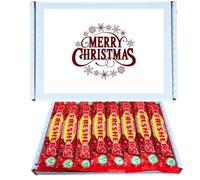 Christmas Sweet Treat Box | Refreshers Cherry Cola Chew Bars 24 Pack Box of Classic Retro Sweets Fizzy Sherbet-Filled Cherry & Cola Flavour Chewy Bars Nostalgic Candy Treat